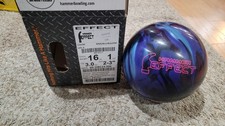 Hammer Effect Bowling Ball 1st Quality  16 Pounds  2-3" Pin  3oz Top Weight