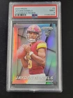 2024 Panini Prizm - Prizm Flashback Rookie Jayden Daniels #8 Silver Prizm PSA 9