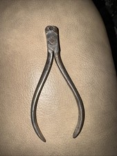 Vintage Lindstrom 4 1/8" Jewelers Tool End Cutting Pliers Nippers Sweden