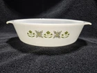Vintage Anchor Hocking Fire King #433 Meadow Green 1-1/2 qt Casserole Dish