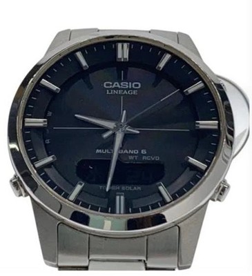 Casio LCW M170D 1AJF Watch Solar Timepiece Black Lineage Multi Band 6 from Japan