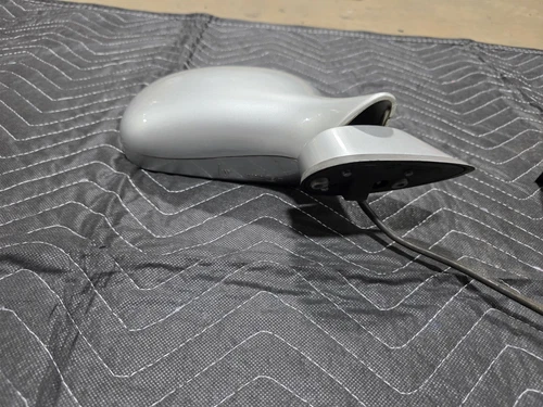 96-02 BMW Z3 POWER PASSENGER RH SIDE VIEW DOOR MIRROR TITAN SILVER METALLIC