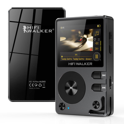 H2 HiFi MP3 Player with Bluetooth 5.2, Lossless DSD FLAC Player Digital Audio...