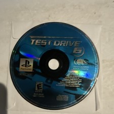 infogrames test drive 6 ps1 game disc only ntsc-u/c racing e-everyone