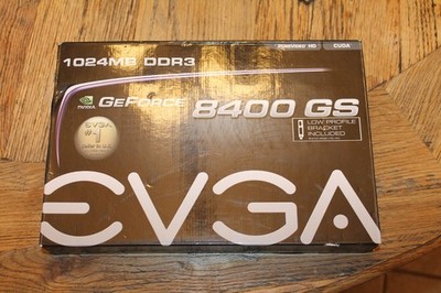 EVGA NVIDIA GeForce 8400 GS (512-P3-1300-LR) 512MB / 512MB (max) DDR3 SDRAM...