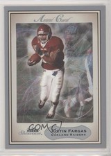 2003 Fleer Showcase Avant Card 208/650 Justin Fargas #106 Rookie RC 7v7. rookie card picture