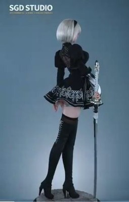 SGD STUDIO フィギュア ニーアオートマタ2B 原作ヘッド単品 SGD STUDIO フィギュア ニーアオートマタ2B 原作ヘッド単品