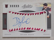 Dylan Cease 2020 Panini Absolute Rookie Baseball Material Signatures /75 Auto RC