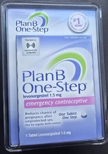 Plan B One Step Emergency Contraceptive 1 Tablet Sealed 10/28 Exp.