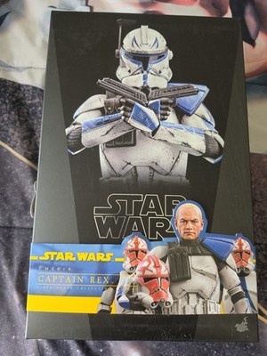 Hot Toys Star Wars: The Clone Wars Captain Rex  Action Figure (TMS018) RARE