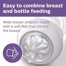Philips AVENT BPA Free Natural Fast Flow Nipples Pack of 2 