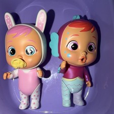 Cry Babies Magic Tears Doll Lot of 2 babies a...
