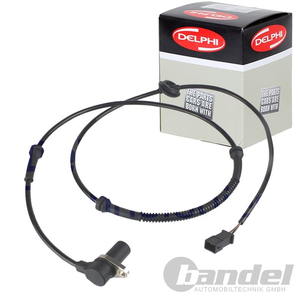 Delphi ABS-SENSOR Raddrehzahl Hinterachse Hinterachse Rechts Vorderachse Hinten-image
