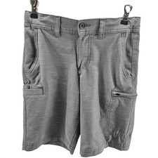Urban Pipeline Youth Cargo Hits at Knee Shorts Gray Size 10 Reg Super Flex