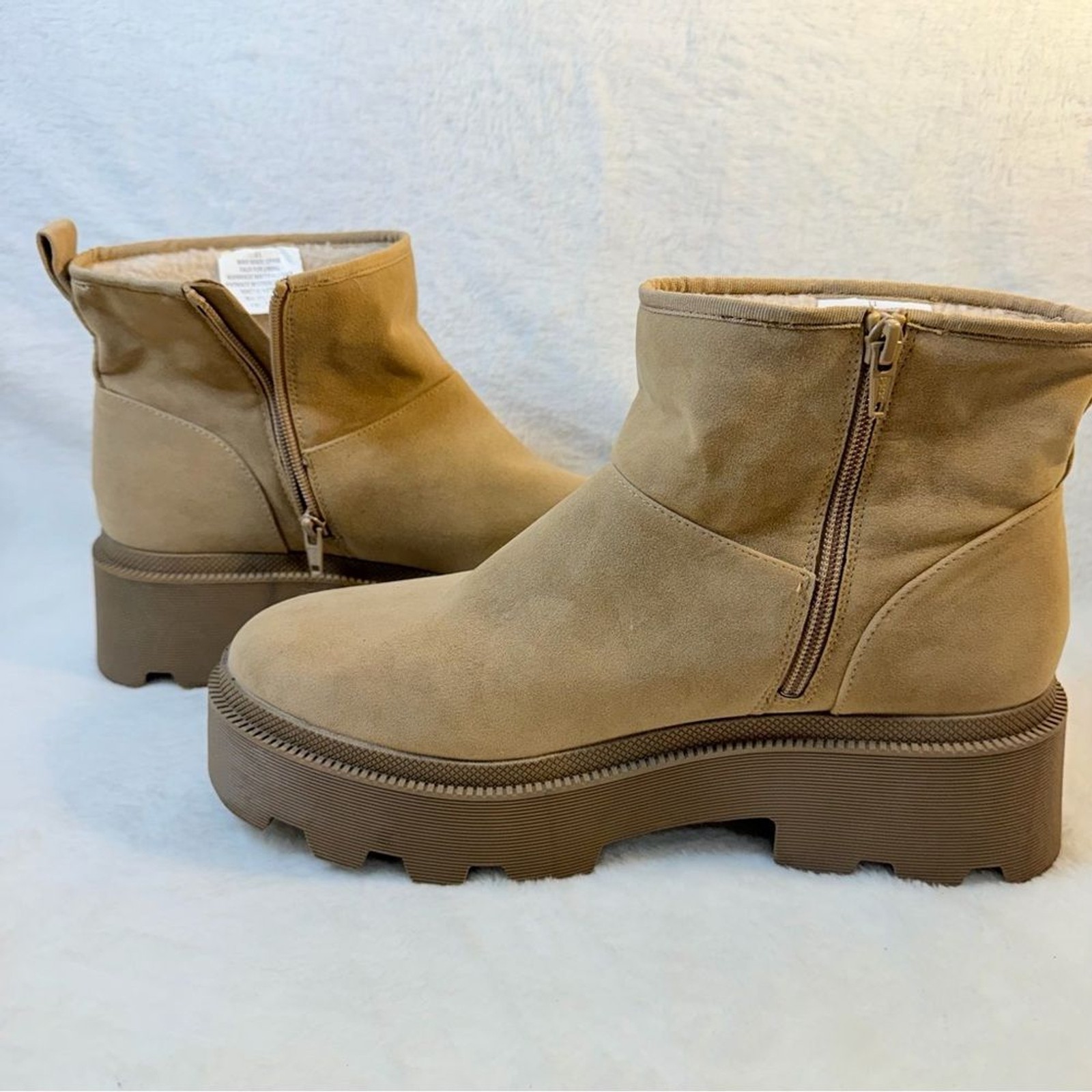 Universal Thread Rowland Winter Platform Boots Y2… - image 11
