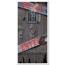 Beistle Haunted Halloween Door Cover  Party Supply  Decoration