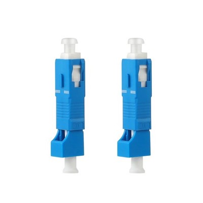 2 Pcs SC to LC Adapter - Single Mode 9/125um SC/UPC Male to LC/UPC Female Hyb...