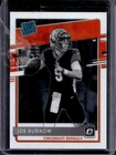2020 Panini Donruss Optic Joe Burrow Rated Rookie Variations RC #301 Bengals