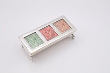 Antique Sterling Silver Stamp Case Box Hallmarked London 1896