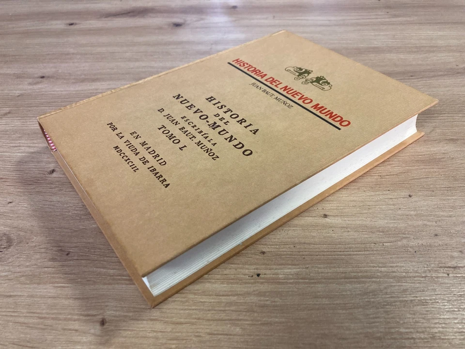 Historia del nuevo mundo Tomo I Juan Baut Muñoz - Imagen 4 de 4