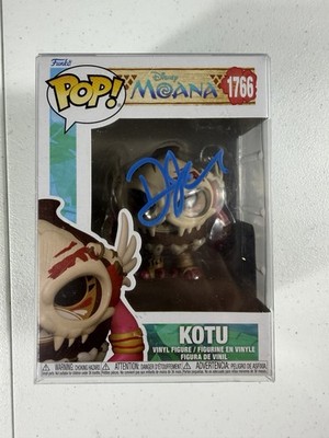 Funko Pop! Moana Kotu #1766 Dwayne Johnson Signed Auto w/ COA Disney WWE