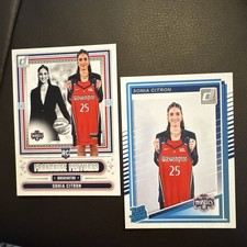 2025 Donruss WNBA Franchise Features Sonia Citron + RC Mystics insert