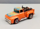 Flying Colors Hot Wheels Redlines Hi Tail Hauler Orange HK NM