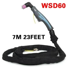 7m Pilot Arc Plasma cutting Torch gun WSD60/AG60/SG55 Fit 50‑60A  Plasma Cutter