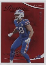 2023 Panini Prestige Xtra Points Premium Red 20/399 Matt Milano #35 1l7v