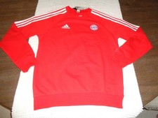 New With Tags Adidas FC Bayern Munich Crew Sweatshirt Youth Large