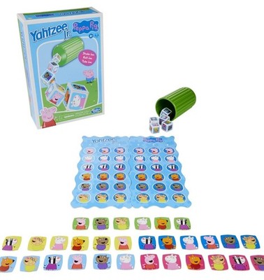  Yahtzee Jr.: Peppa Pig Edition Game by Hasbro Gaming Factory Sealed New 