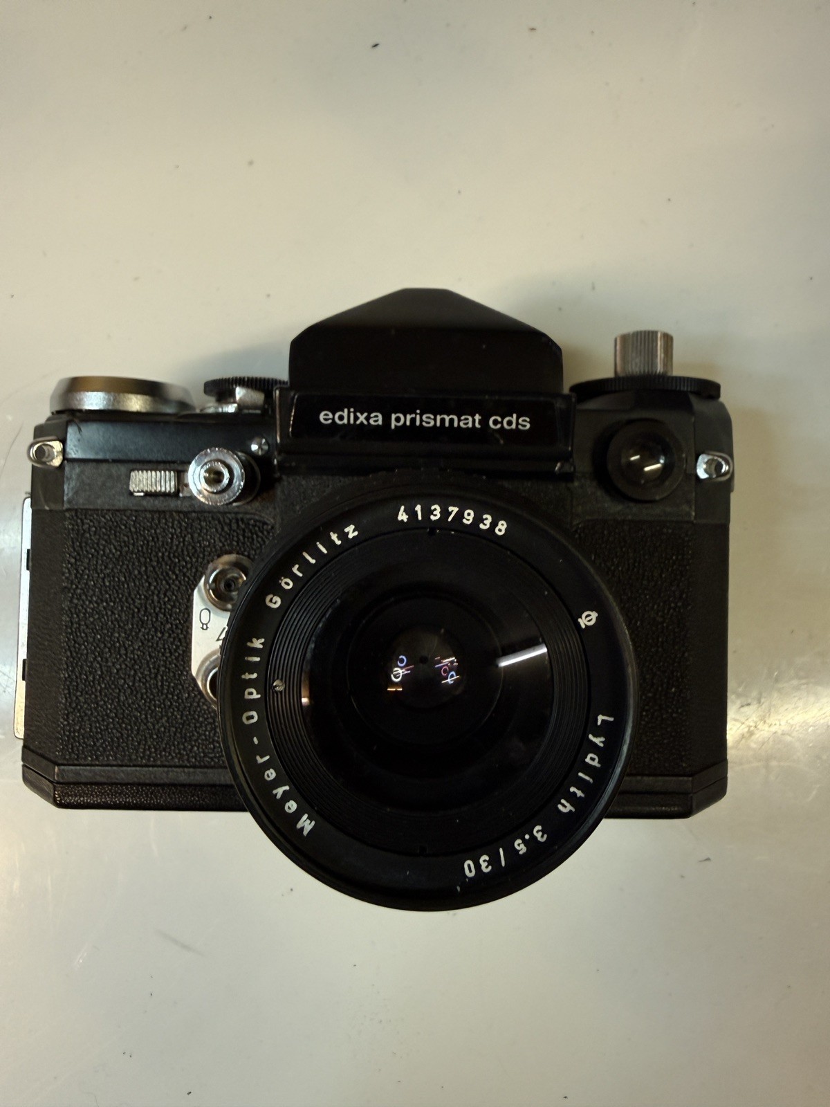 Vintage Edixa Prismat Cds Camera with Meyer-Optik  Gorlitz Lydith 30mm 3.5 