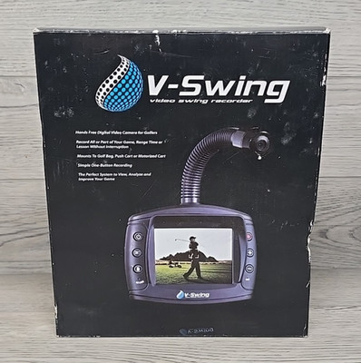 V-Swing Video Swing Recorder Digital Golf Training Camera Analysis System New