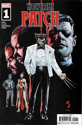 WOLVERINE: AUFNÄHER #1 (VON 5) MARVEL COMICS MAI 2022 NM 1. DRUCK