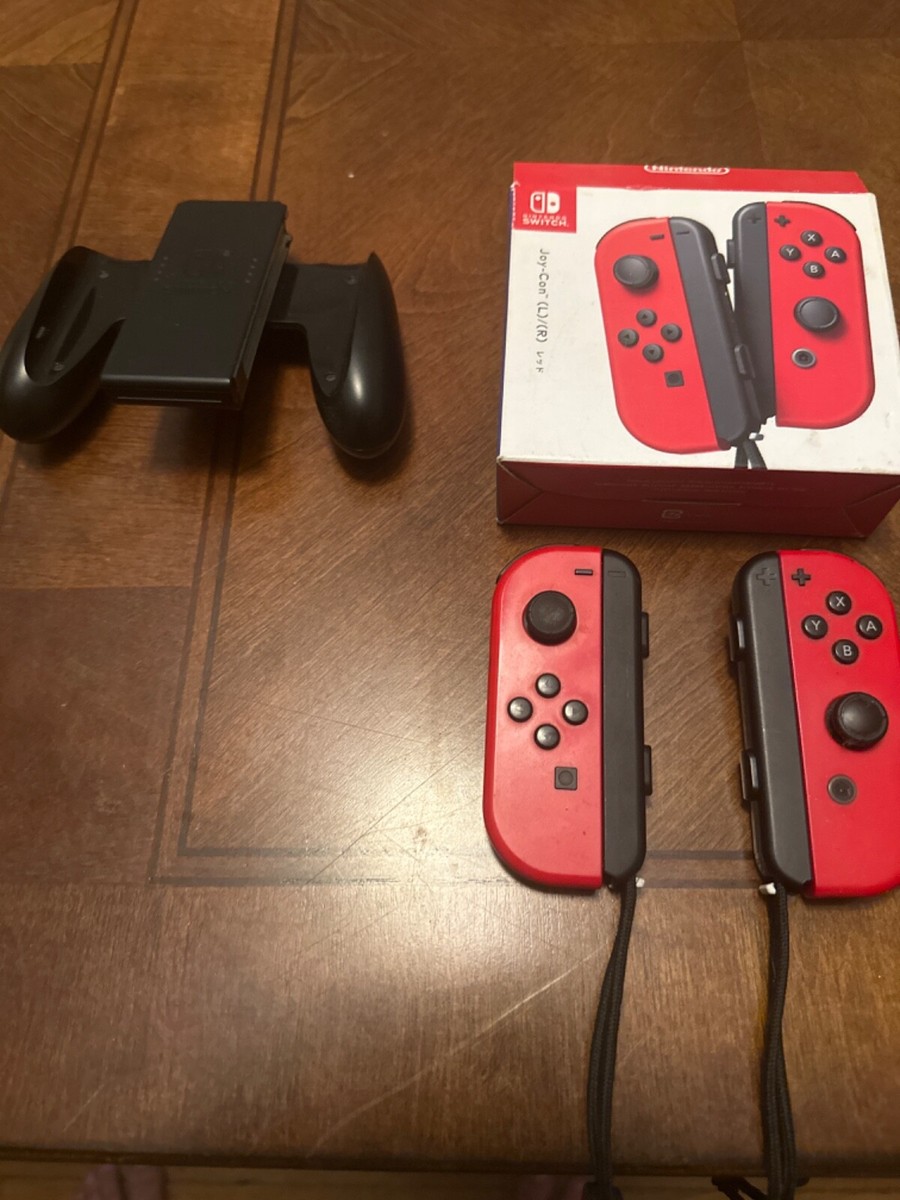 Joy-Con (L/R)-Mario Odyssey Red Japan Imports For The Nintendo Switch CIB  2018