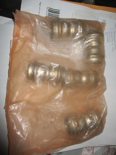 NEW PROPRESS Viega 85277 (5 Pack) Stainless 304 1" x 1" Coupling w/Stop - Picture 2 of 2