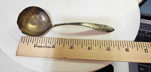 Signed EJB Co Sterling Silver Soup Gravy Ladle Flatware 5.5in" 21g-READ- B7 - Picture 6 of 7