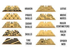 Utility Knife Box Cutter Berkling Blade Replacement Gold Steel Engraved