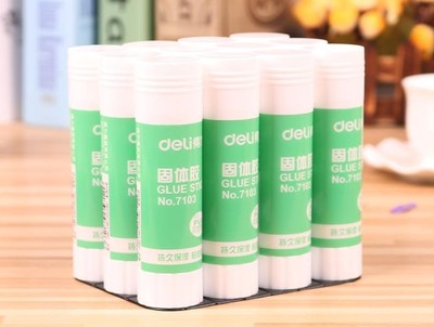 X Set 12 Tubes Colle Bâtons 36gr Attaque Plastique Papier Bois ...