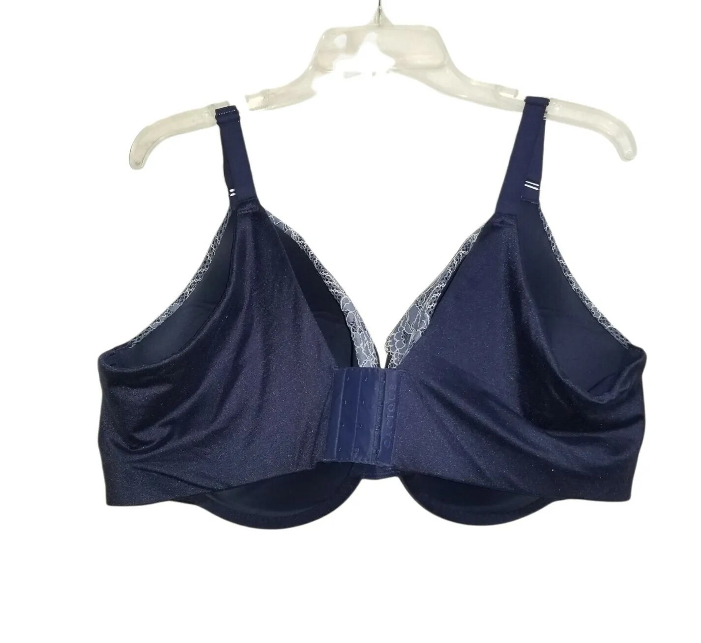 Cacique Lane Bryant 50DDD Navy Invisible Backsmoother Lightly Lined ...
