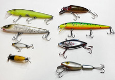 Mixed Vintage Lures Crank bait Jerk baits You Pick Combined Ship  T1