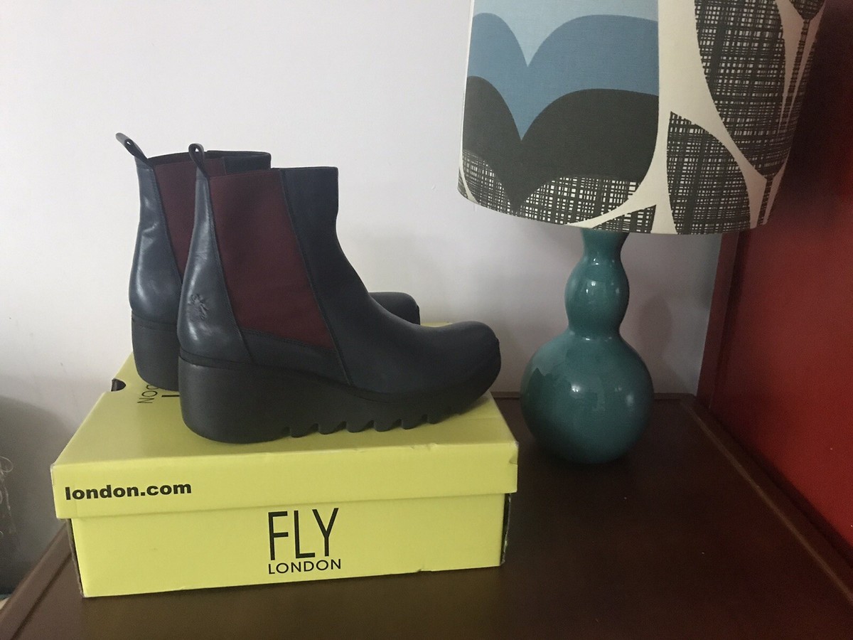 HOT London Bagu Fly London Wedge Ankle Boots Fly London