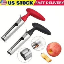 Fruit Apple Corer Pear Tools Stainless Steel Kitchen Twist Easy Core