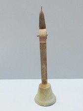 -PETITE CLOCHE PORTE D'ENTREE ou PORTAIL Bronze et métal déco collection    D