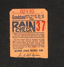 SEPTEMBER 22, 1936 BROOKLYN DODGERS @ BOSTON BRAVES TICKET STUB, AL LOPEZ