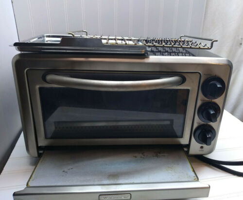 KitchenAid Toaster Oven Counter Top Bake Broil Toast Keep Warm Timer - Picture 3 of 12