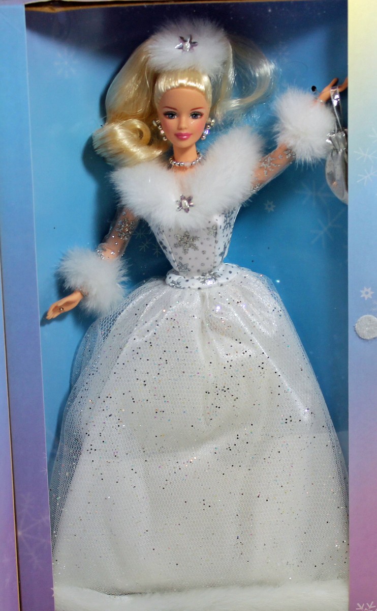 2002 Winter's Reflection Barbie, NRFB, (55682) Mint Box | eBay