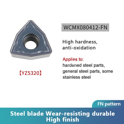 WCMT050308FN  WCMX WCGT ACZ330 10pcs CNC Carbide Turning Insert Grooving Blades - Picture 83 of 83