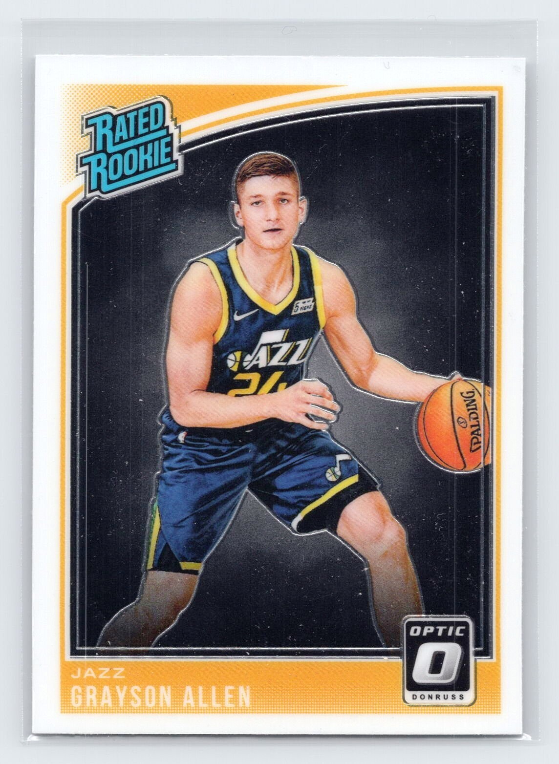 2018-19 Donruss Optic Rated Rookie 156 Grayson Allen | Utah Jazz