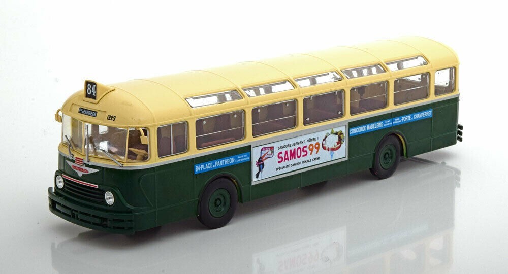 Autobus CHAUSSON APU53 RATP 1953 Ligne 84 bus miniature 1/43 collection
